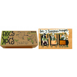 2 cajas de rocas de almendra marcona y chocolate negro 2 x 125 gr - Massaxuxes