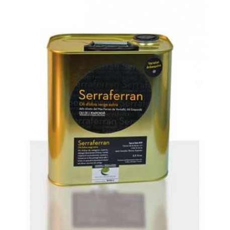 Serraferran - Aceite Empordà - De oliva virgen extra - 3x2,5L