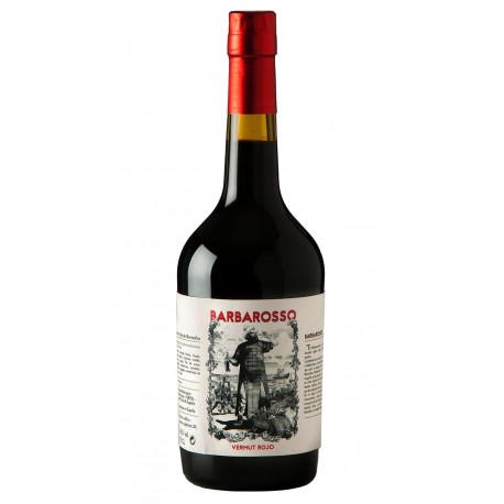 3 botellas - Vermut Barbarosso (rojo) - 0,75l