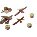 Lot: bufa de fetge, fuet extra, llonganissa pagès, xoriç, i lot de 3 patés - Costabona